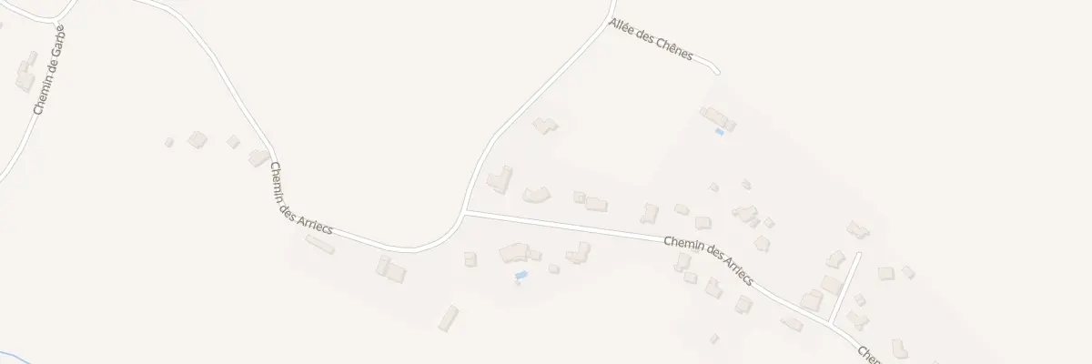 Plan du 1112 Che des Arriecs à Sainte-Colombe