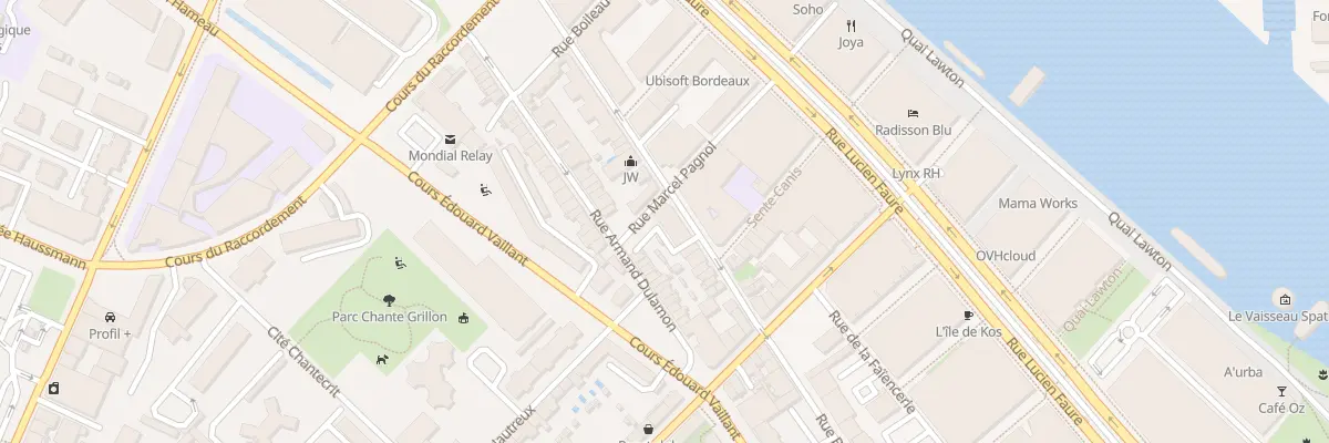 Plan du 128 Rue Bourbon à Bordeaux