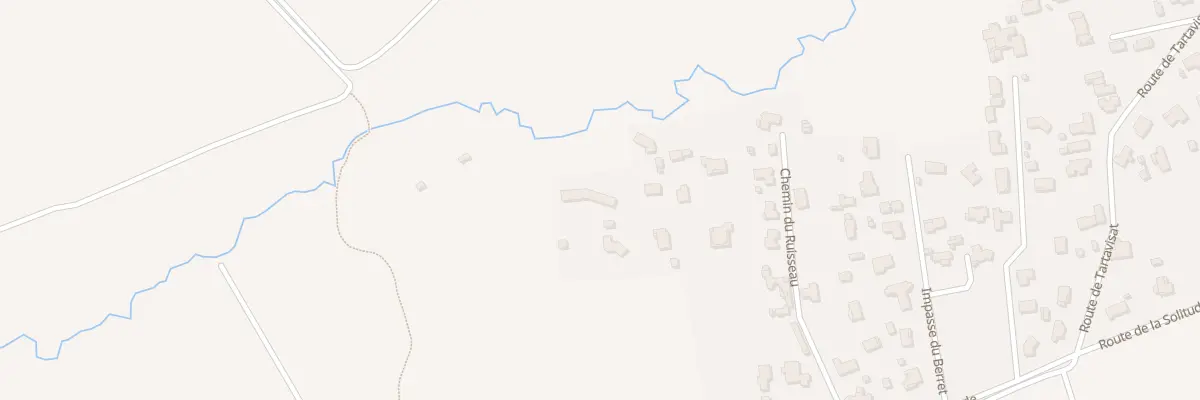 Plan du 49 Che du Ruisseau à Martillac