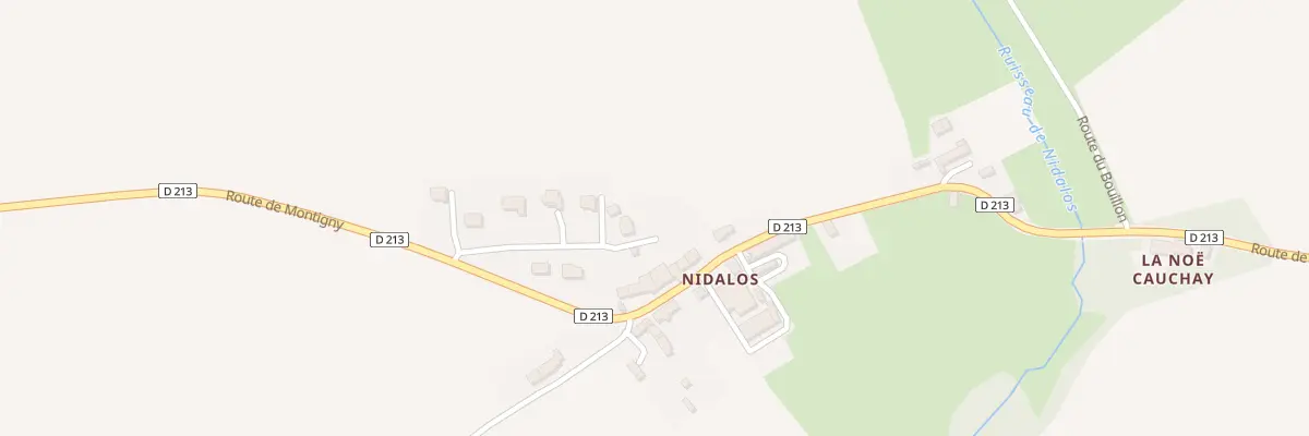 Plan du 5105 Nisdalos à Courvaudon
