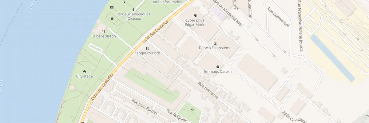Plan du 26 Rue Hortense à Bordeaux