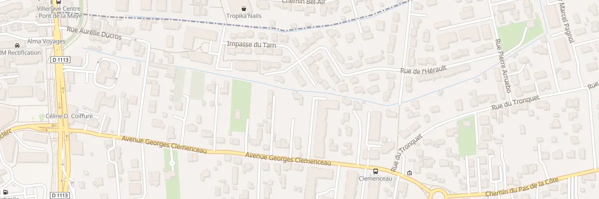 Plan du 38B Av Georges Clémenceau à Villenave-d’Ornon