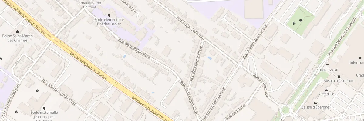 Plan du 41 Rue de la Béjonnière à Angers