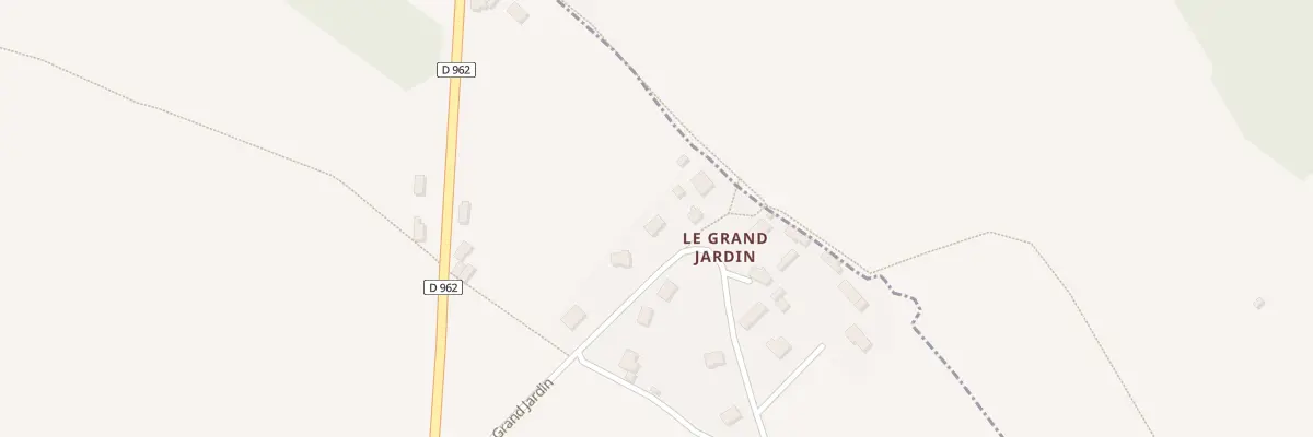 Plan du Grand-Jardin à Montilly-sur-Noireau