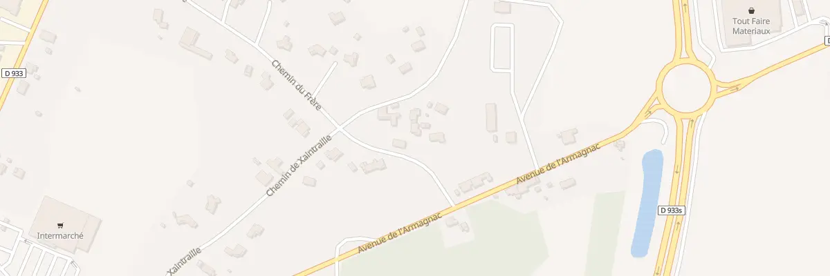 Plan du 21 Che du Frère à Saint-Sever