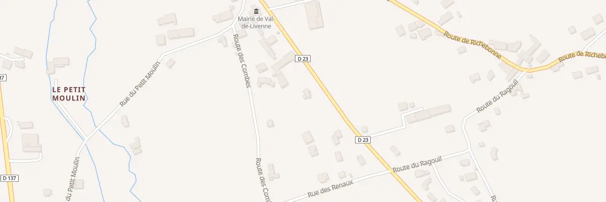 Plan du 228 Rue Léonce Planteur à Val-de-Livenne