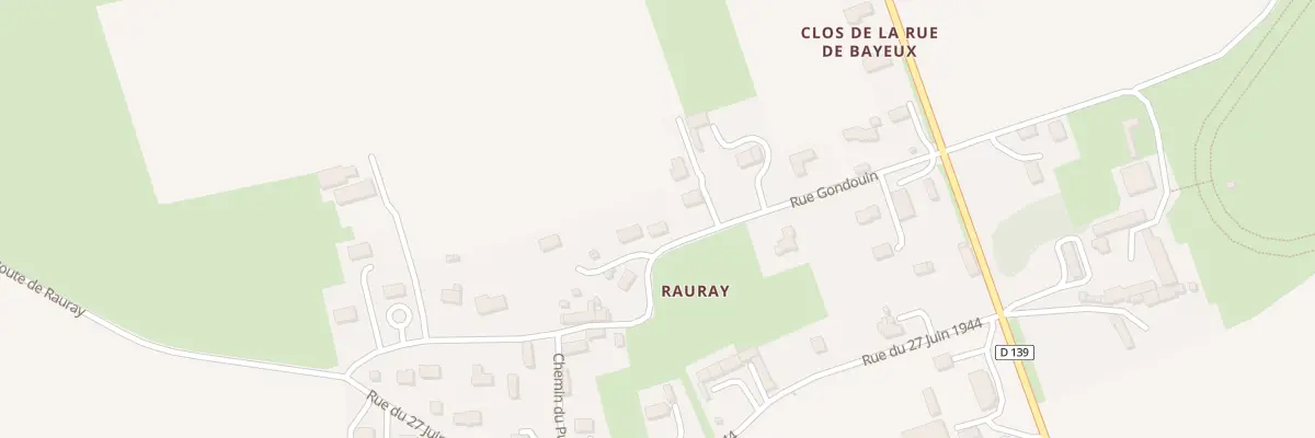 Plan du 279 Rue Gondouin à Tessel