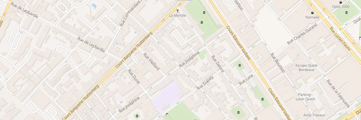 Plan du 79 Rue Chantecrit à Bordeaux