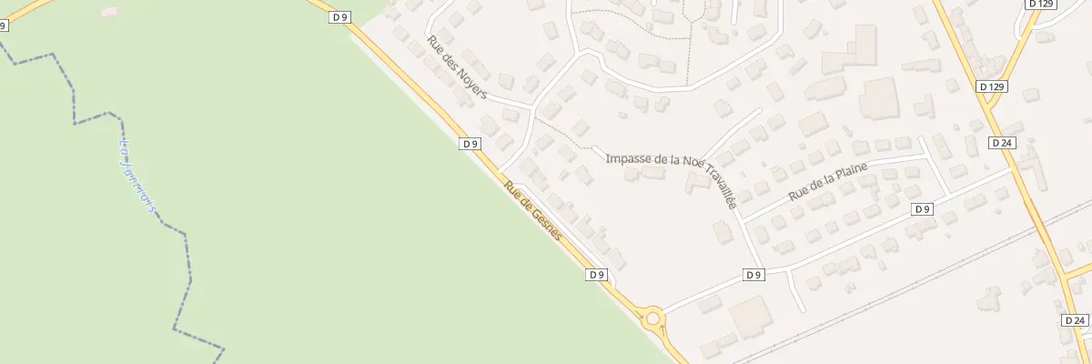 Plan du 52 Rue de Gesnes à Montsûrs