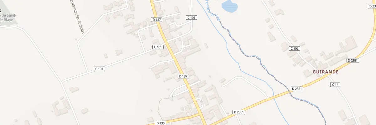 Plan du 581 Rue de la Liberte à Saint-Aubin-de-Blaye