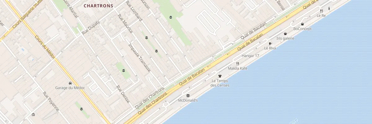 Plan du 9 Quai Bacalan à Bordeaux