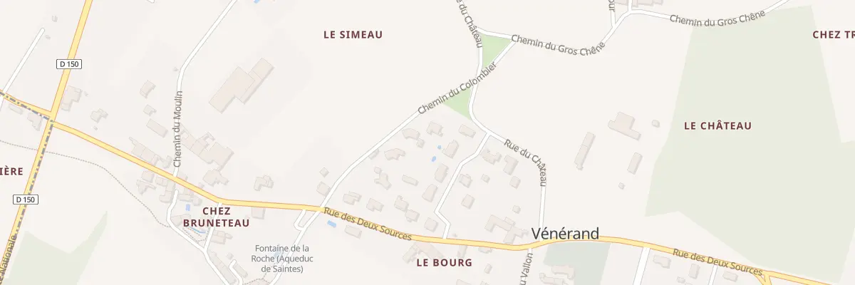 Plan du 4 Chem du Colombier à Vénérand