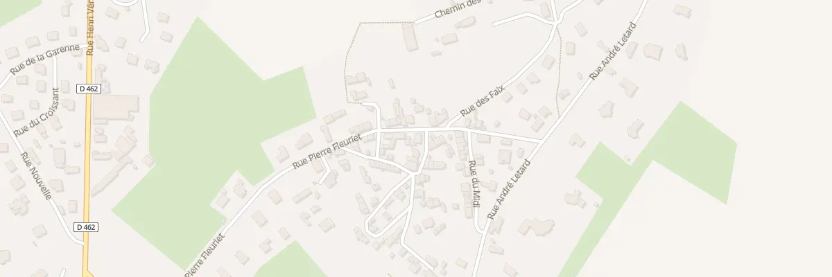 Plan du 52B Rue Pierre Fleuriet à Saint-Georges-des-Groseillers