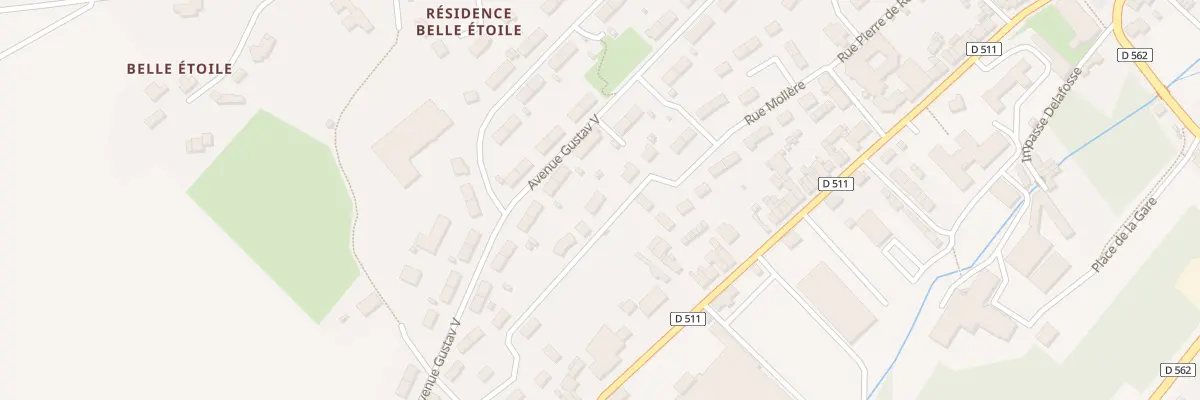 Plan du 34 Rue Moliere - Conde Noireau à Condé-en-Normandie
