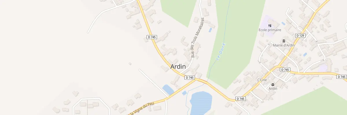 Plan du 8 Rte Julie d’Angennes à Ardin