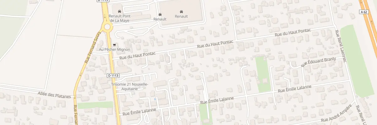 Plan du 19 Rue du Haut Pontac à Villenave-d’Ornon