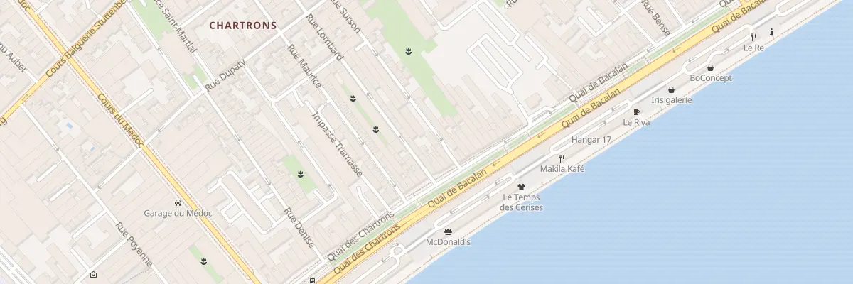 Plan du 4 Rue Surson à Bordeaux
