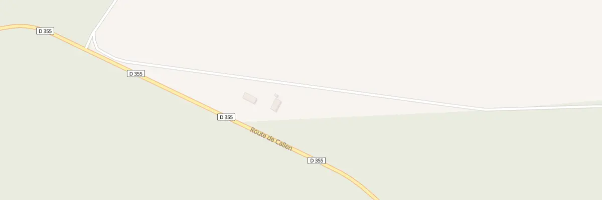 Plan du 875 Che de Jourdan à Sore