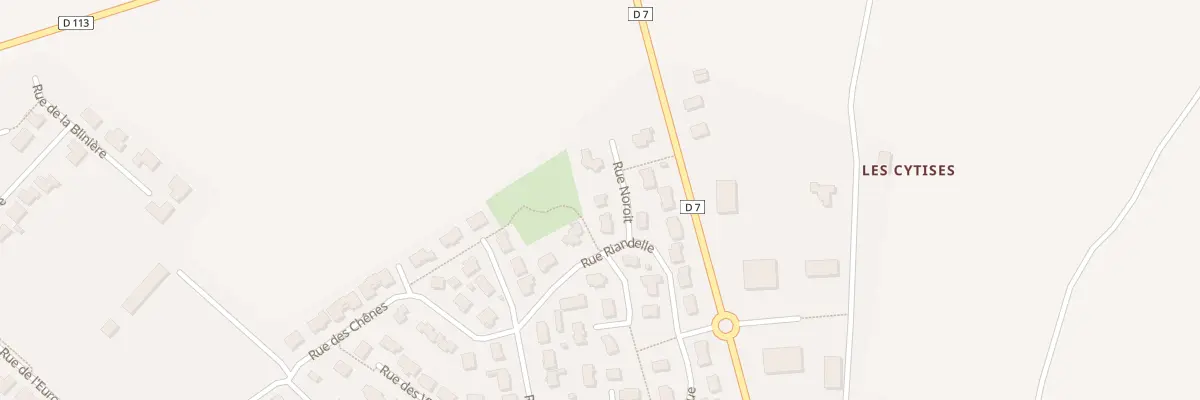 Plan du 20 Rue Riandelle à Aron