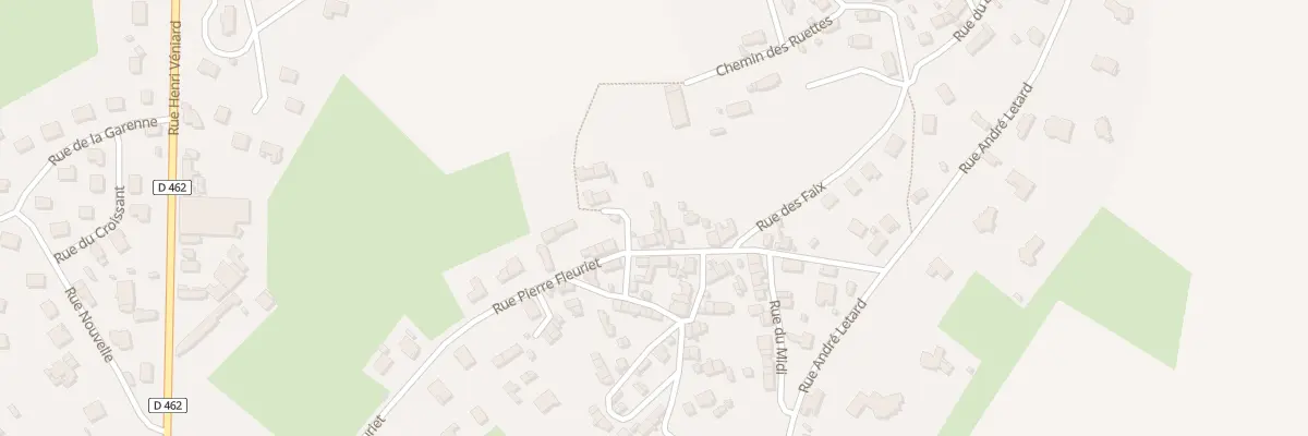 Plan du 43 Rue Pierre Fleuriet à Saint-Georges-des-Groseillers