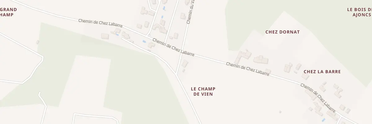 Plan du 32 Chem de Chez Labarre à Vénérand