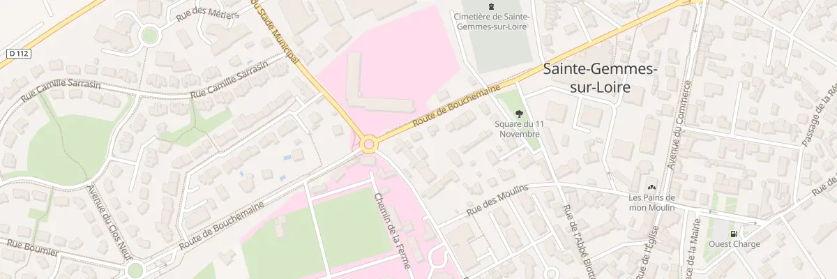 Plan du 23 Rte de Bouchemaine à Sainte-Gemmes-sur-Loire