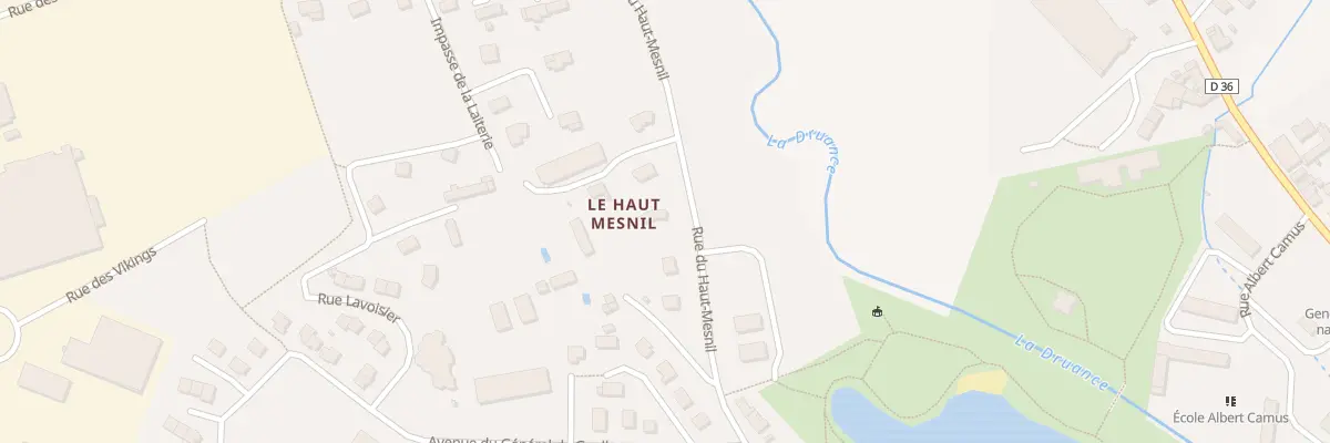 Plan du 17 Rue du Haut Mesnil - Conde à Condé-en-Normandie
