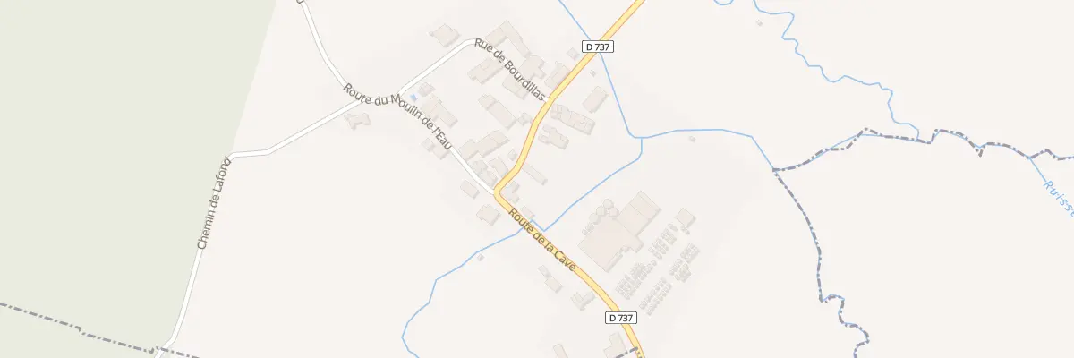 Plan du 203 Bourdillas à Générac