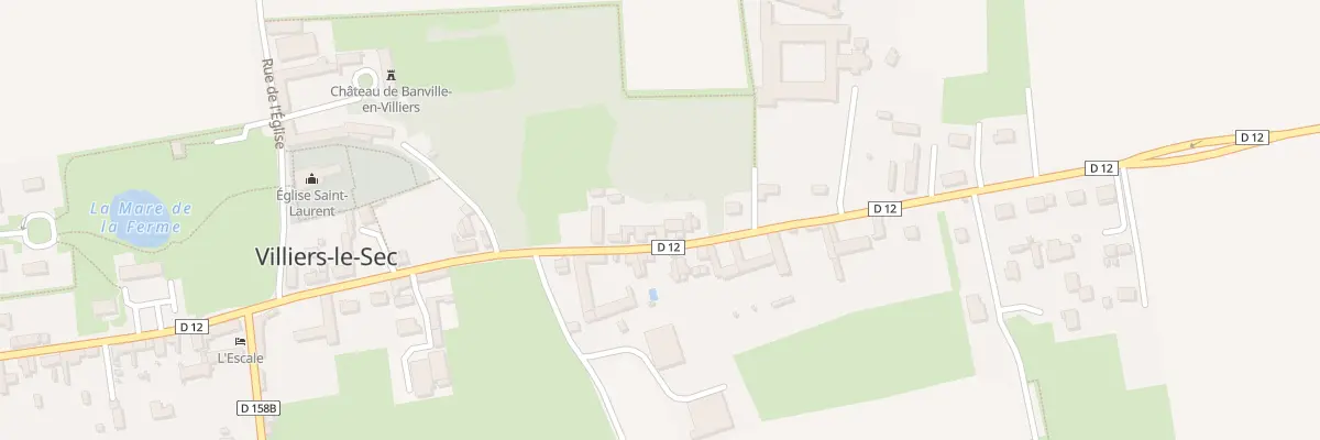 Plan du 19 Rue de Courseulles (Villiers) à Creully sur Seulles