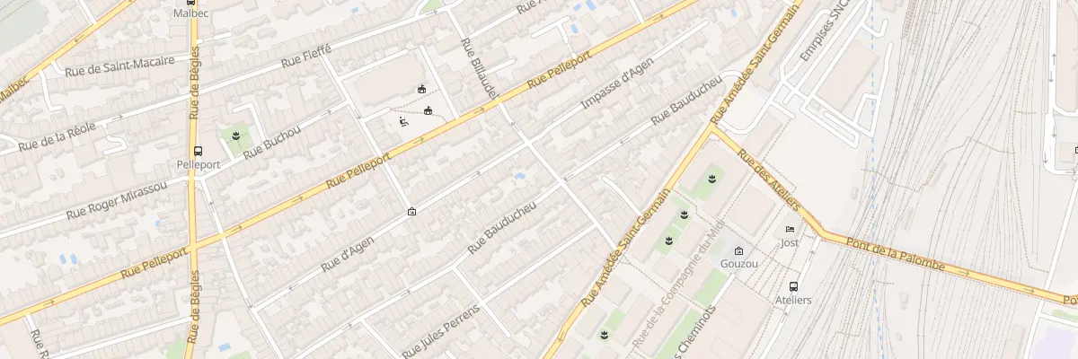 Plan du 149 Rue Billaudel à Bordeaux