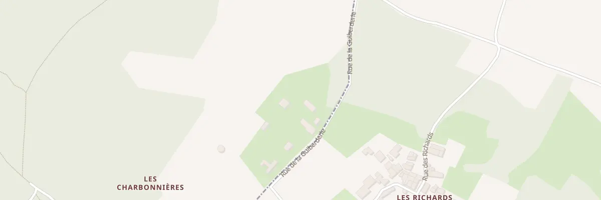Plan du 2 Rue de la Guiberderie à Fenioux
