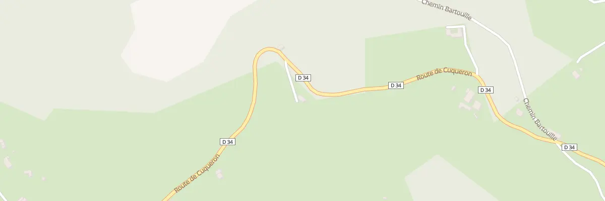 Plan du 58 Rte de Cuqueron à Monein
