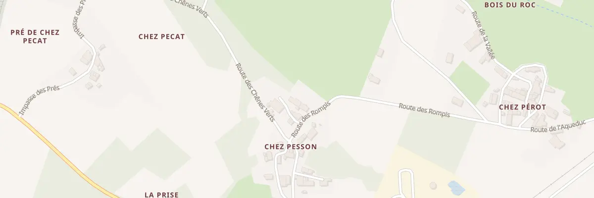 Plan du 2 Imp du Quereux au Douhet