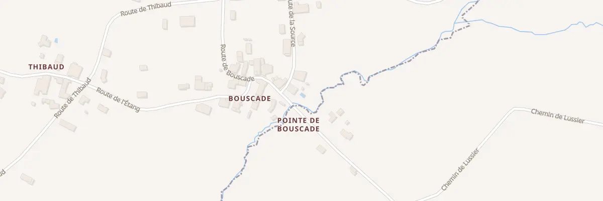 Plan du 63 Bouscade à Générac