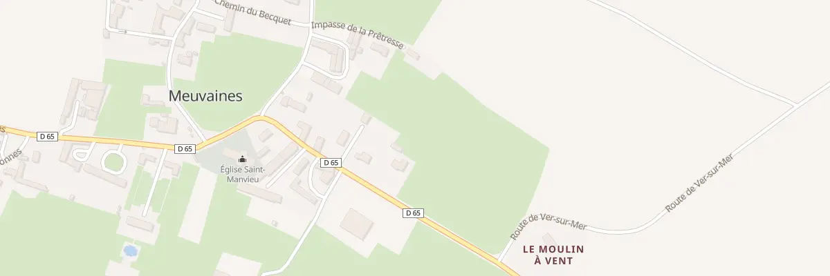 Plan du 5066 Rue de Crépon à Meuvaines