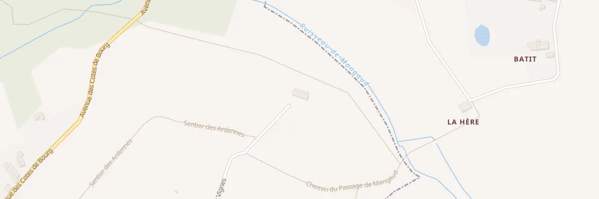 Plan du 18 All des Vignes à Samonac
