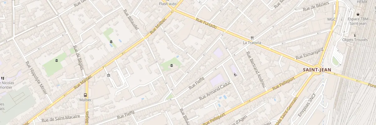 Plan du 85 Rue Francin à Bordeaux