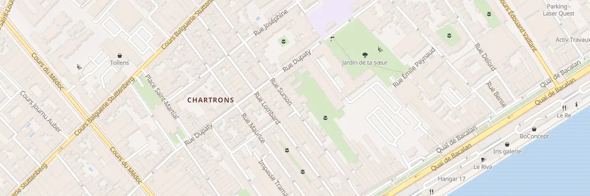 Plan du 49 Rue Surson à Bordeaux