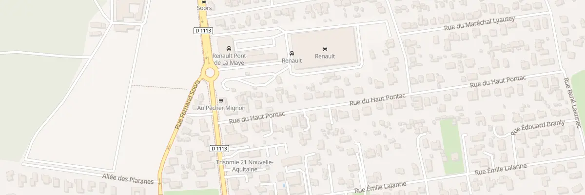 Plan du 12 Rue du Haut Pontac à Villenave-d’Ornon