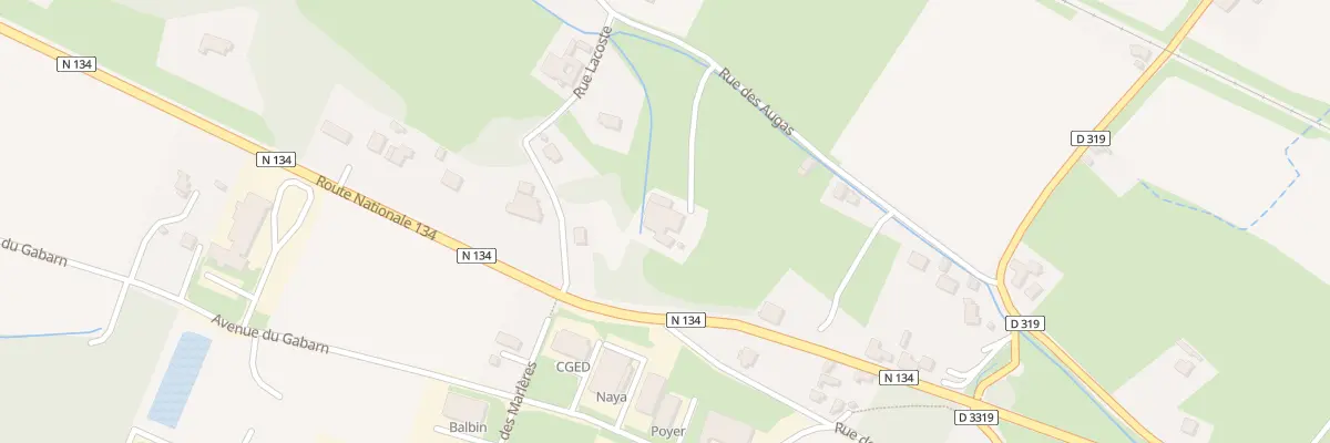 Plan du 27 Rue des Augas à Escout