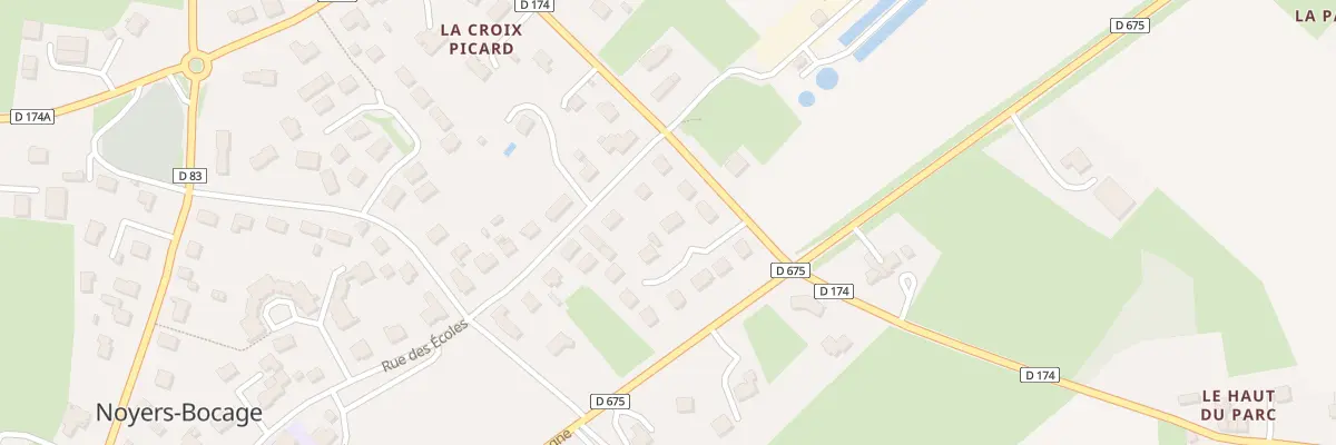 Plan du 4 Vc Res de la Croix Picard à Val d’Arry