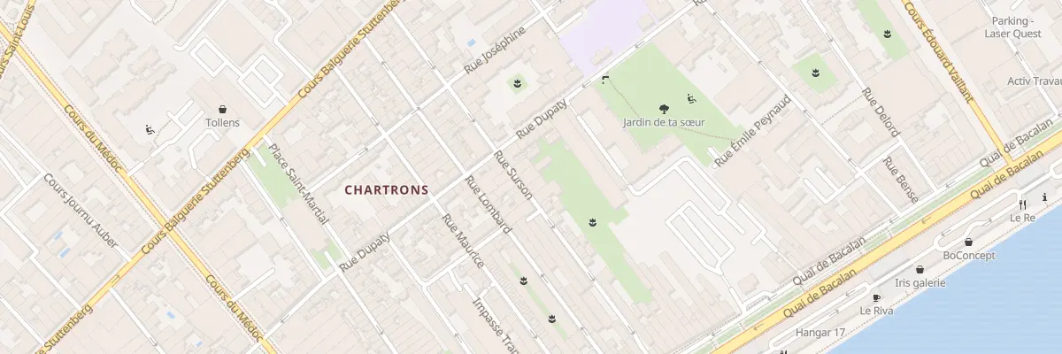Plan du 51 Rue Surson à Bordeaux