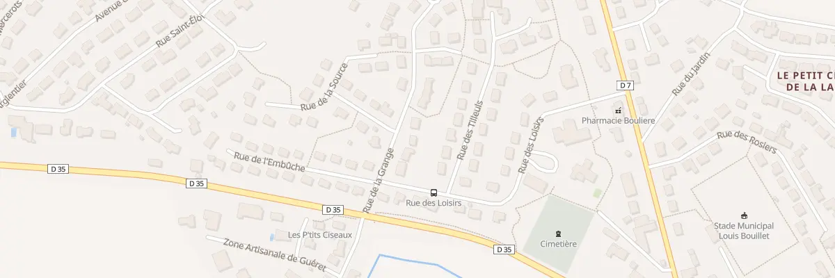 Plan du 6 Rue de la Grange à Aron