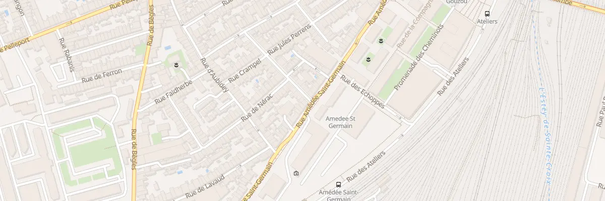 Plan du 37 Rue la Mothe à Bordeaux