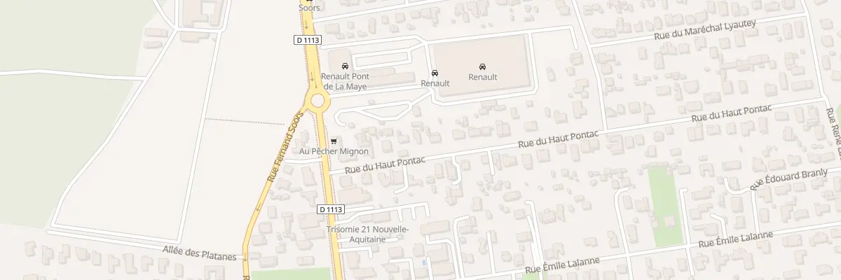 Plan du 10 Rue du Haut Pontac à Villenave-d’Ornon