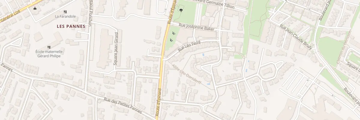 Plan du 29 Rue Léo Ferre à Angers
