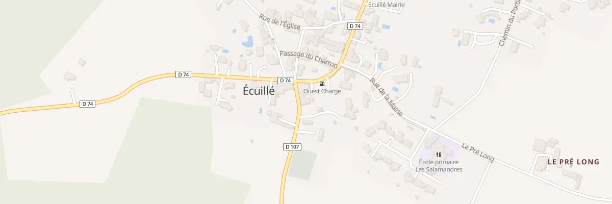 Plan du 3 Rue de la Tonnellerie à Écuillé