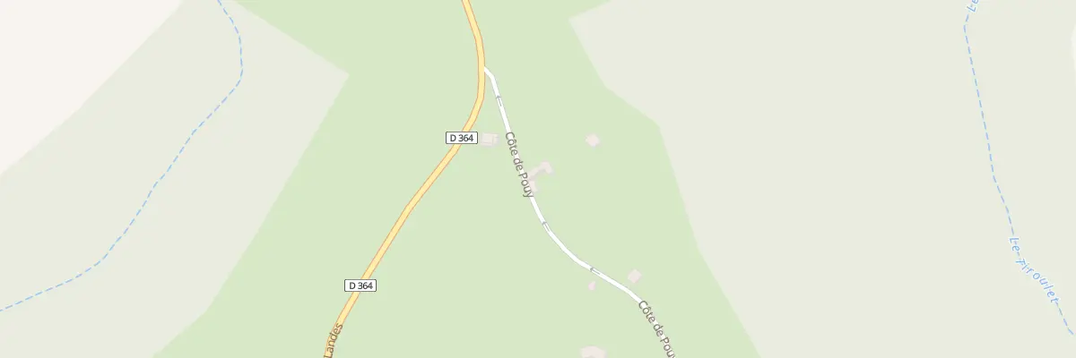 Plan du 710 Côte de Pouy à Casteide-Candau