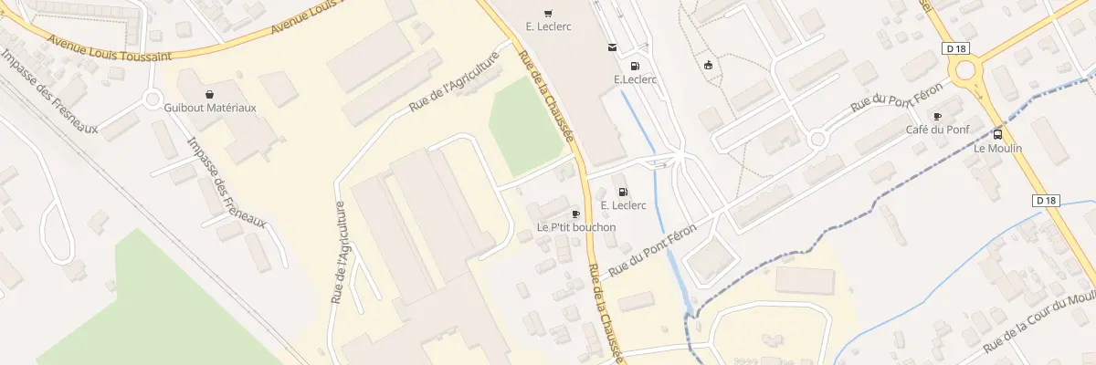 Plan du 110 Rue de la Chaussee à Flers