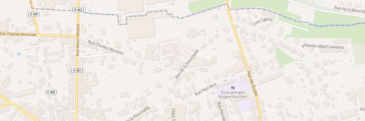 Plan du 27 Rue de la Planchette à Flers